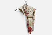 Wool scarf Mockup Part 1, an Apparel Mockup by GraphicVil (Thumbnail 5 of 9)