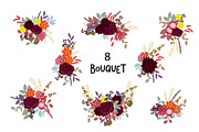 Fall / Autumn & Give Thanks Flower, a Decorative Illustration by MooBeer (Thumbnail 8 of 11)