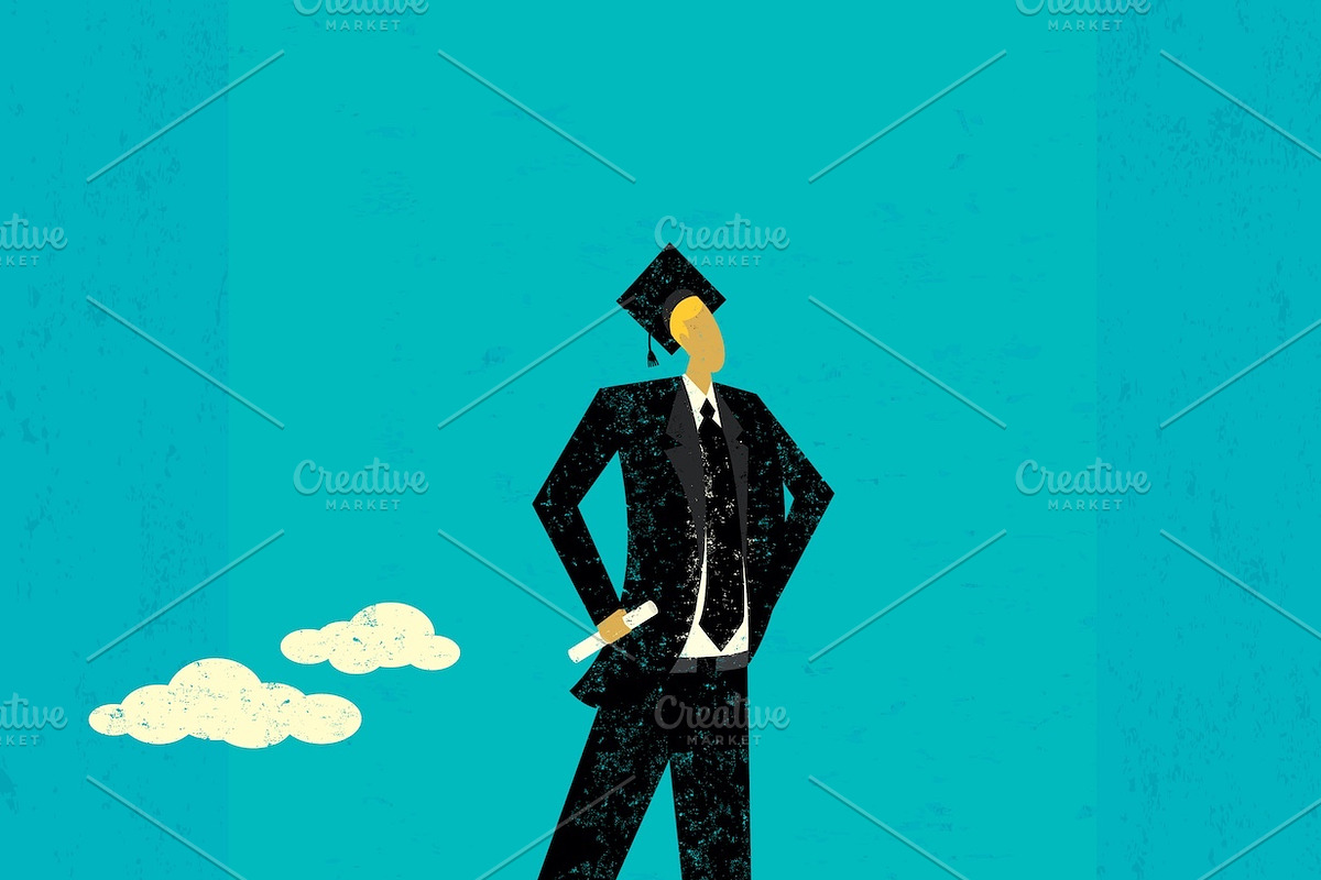 Business Concepts Bundle 03 Men, a Person Illustration by retrorocket (Photo 2 of 16)