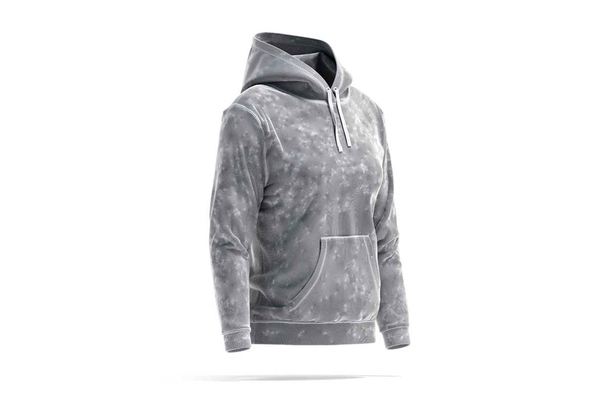 Black Sport Women's Hoodie 3D Model, an Object 3D Model by rebrandy (Photo 9 of 9)