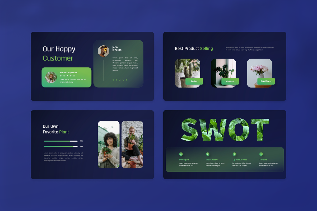 Plant & Gardening PowerPoint, a Presentation Template by Annora Studio (Photo 6 of 8)