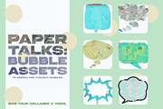 PaperTalks – 75 Speech Bubbles, an Object Graphic by Megan Aili Designs (Thumbnail 4 of 10)