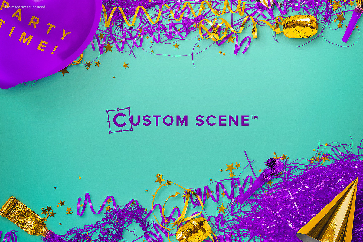Party Edition - Custom Scene, a Product Mockup by Custom Scene (Photo 13 of 15)
