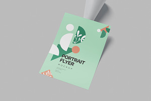 A4-A5-A6 Portrait Flyer Mockup