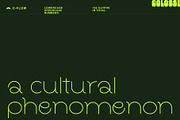c-flow display typeface, a Sans Serif Font by Colosse Foundry (Thumbnail 6 of 6)