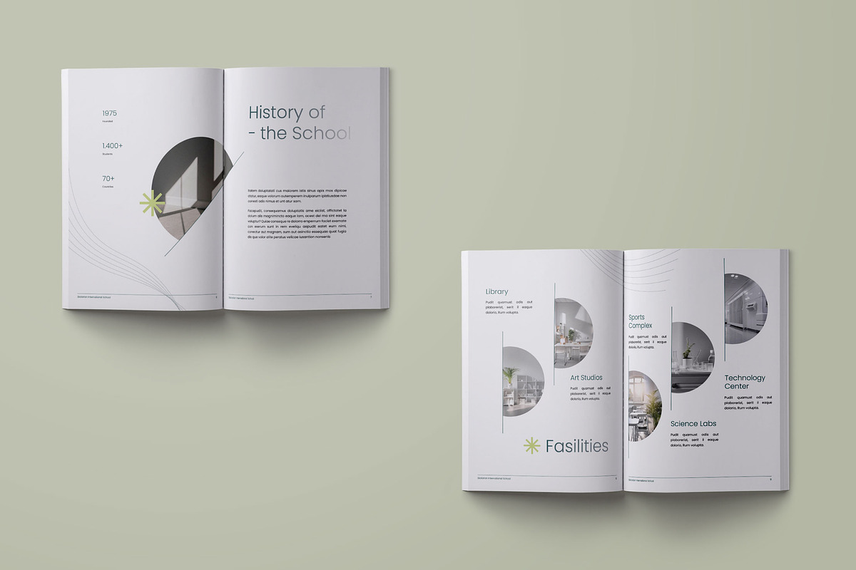 School Profile Template - Skoola, a Brochure Template by fakhroo (Photo 5 of 10)