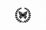 Rose Butterfly Wreath Silhouette —, an Illustration by Amazin_art (Thumbnail 8 of 25)