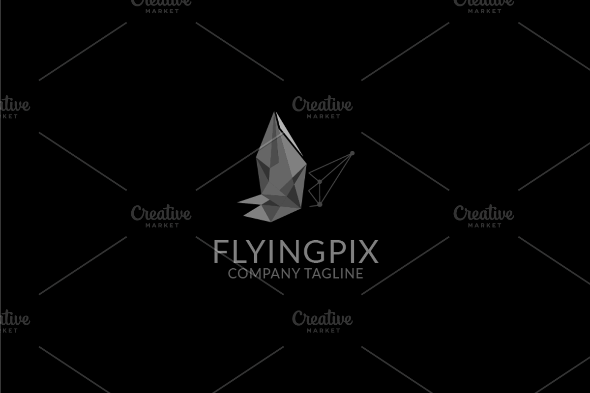 Flying Pixel, a Branding & Logo Template by Twelve.std (Photo 4 of 4)