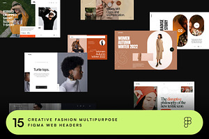 Bajhu - 15 Figma Fashion Web Headers