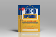 Grand Opening Invitation Flyer, a Flyer Template by Tokosatsu (Thumbnail 4 of 4)