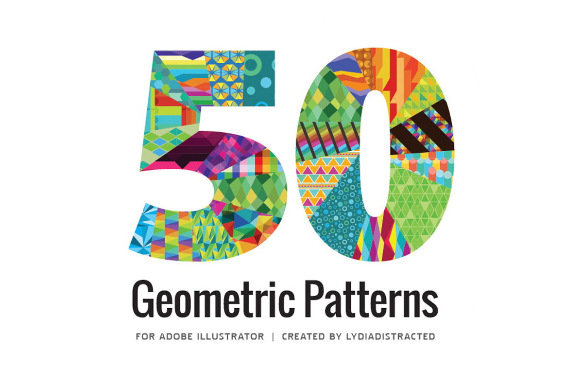 50 Vector Geometric Patterns, a Pattern Graphic by LydiaDistracted (Photo 1 of 5)