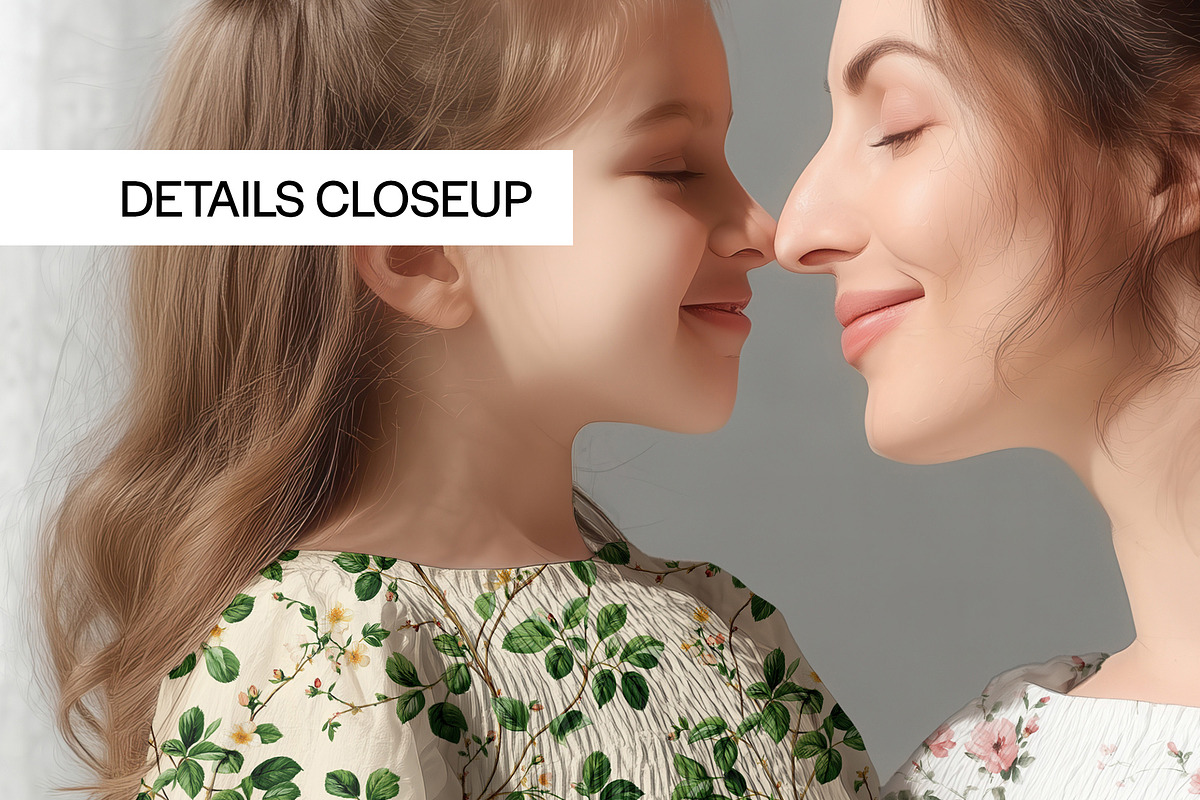 Mom & Child Outfit Mockup (PSD), a Shirt Mockup by 1001 mockups (Photo 3 of 11)