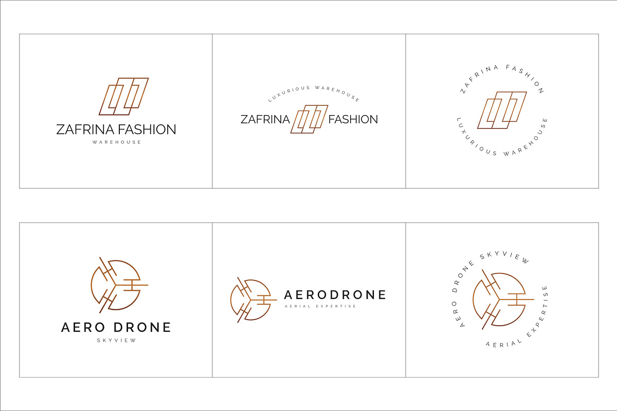 300 Geometric Premade Logo Bundle, a Branding & Logo Template by XpertgraphicD (Photo 20 of 63)
