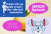 Sporty Youth Modern Retro Font, a Sans Serif Font by timelesstype.co (Thumbnail 12 of 20)