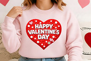 Happy Valentine’s Day Heart PNG, an Illustration by Daily.Designs (Thumbnail 2 of 4)