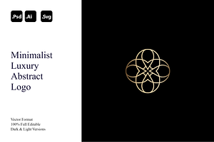 Minimalist Luxury Abstract Logo, a Branding & Logo Template by Luxury Logos