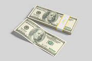 Money Stack Mockup, a Print Template by safrizalstudio (Thumbnail 3 of 4)