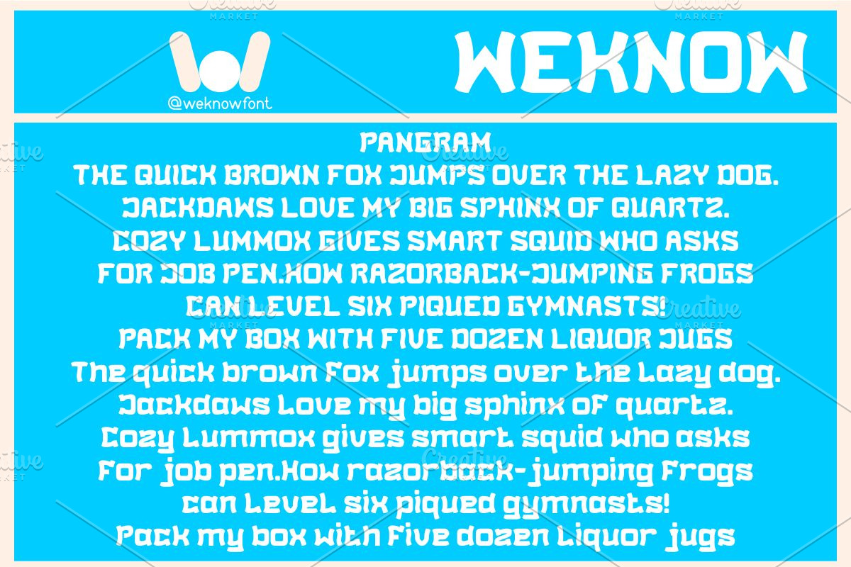 Sunshine font, a Font by weknow (Photo 6 of 8)
