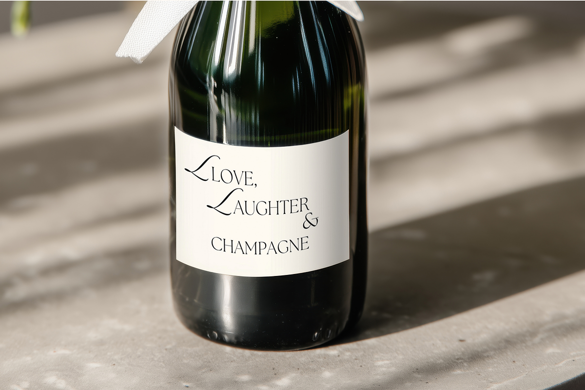 Mini Sparkling Wine Label Mockup, a Product Mockup by Serenefeeling (Photo 4 of 6)