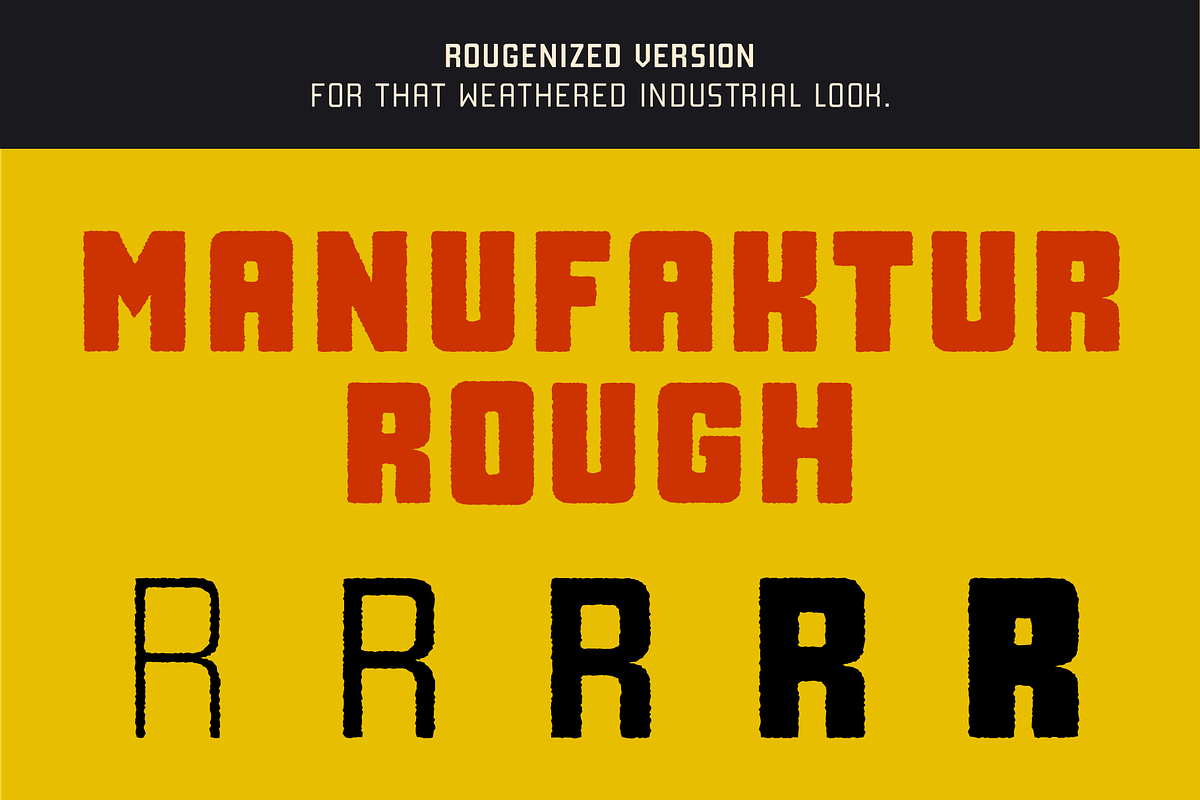 Manufaktur - A 60 fonts family, a Sans Serif Font by Great Scott! (Photo 11 of 11)