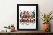 Christmas Gnome Hat Collection PNG, a Seasonal Illustration by Craft Nest (Thumbnail 4 of 6)