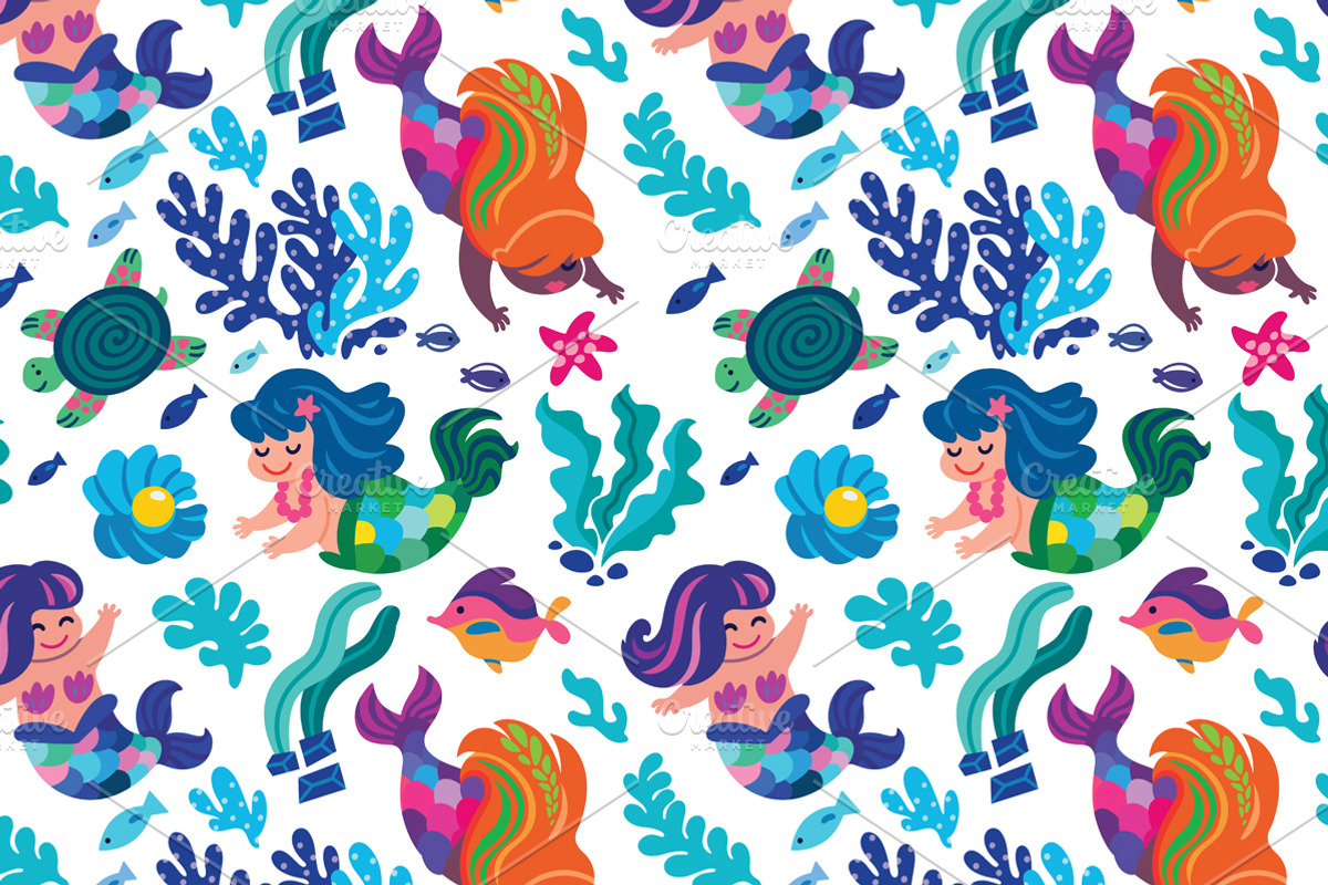 20 Colorful Seamless Patterns, a Pattern Graphic by PenguinHouse (Photo 11 of 13)