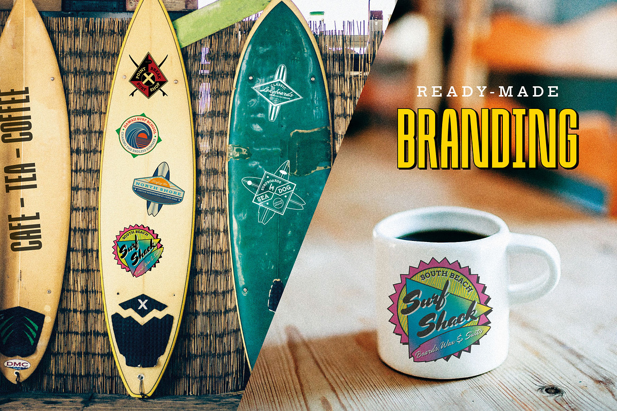 Surf Logos - Editable Vector Designs, a Branding & Logo Template by Wingsart Studio (Photo 5 of 8)