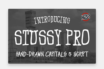 Stussy Pro, a Script Font by Kitch22 Foundry