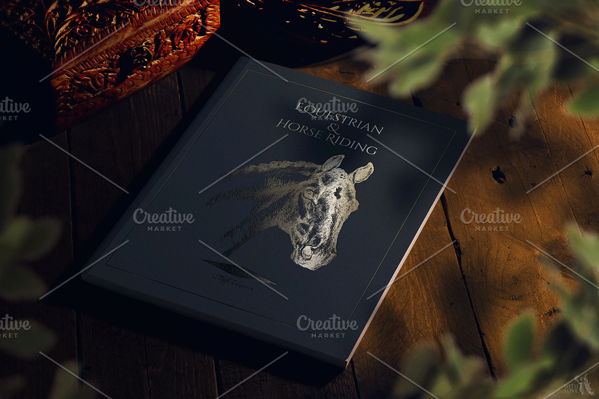 Ink Horses Graphic Collection, an Animal Illustration by Fluffy Unicorn (Photo 9 of 10)