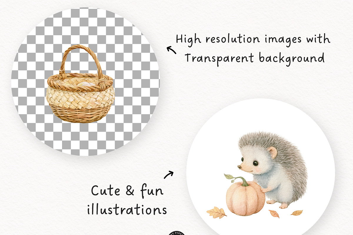 Fall Nursery Atelier Clipart Bundle, an Animal Illustration by PaintPixelCo (Photo 10 of 16)