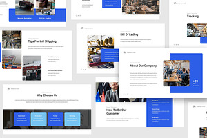 Shipping & Cargo Keynote Template