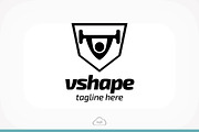 Vshape Gym Logo Template, a Branding & Logo Template by Logo Heaven (Thumbnail 4 of 5)