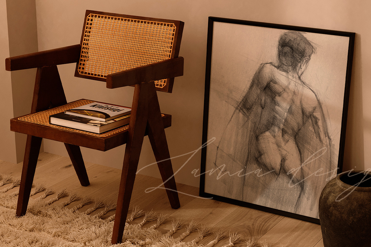 Japandi Frame Mockup Bundle, a Household Mockup by LAMIA DESIGN (Photo 6 of 18)
