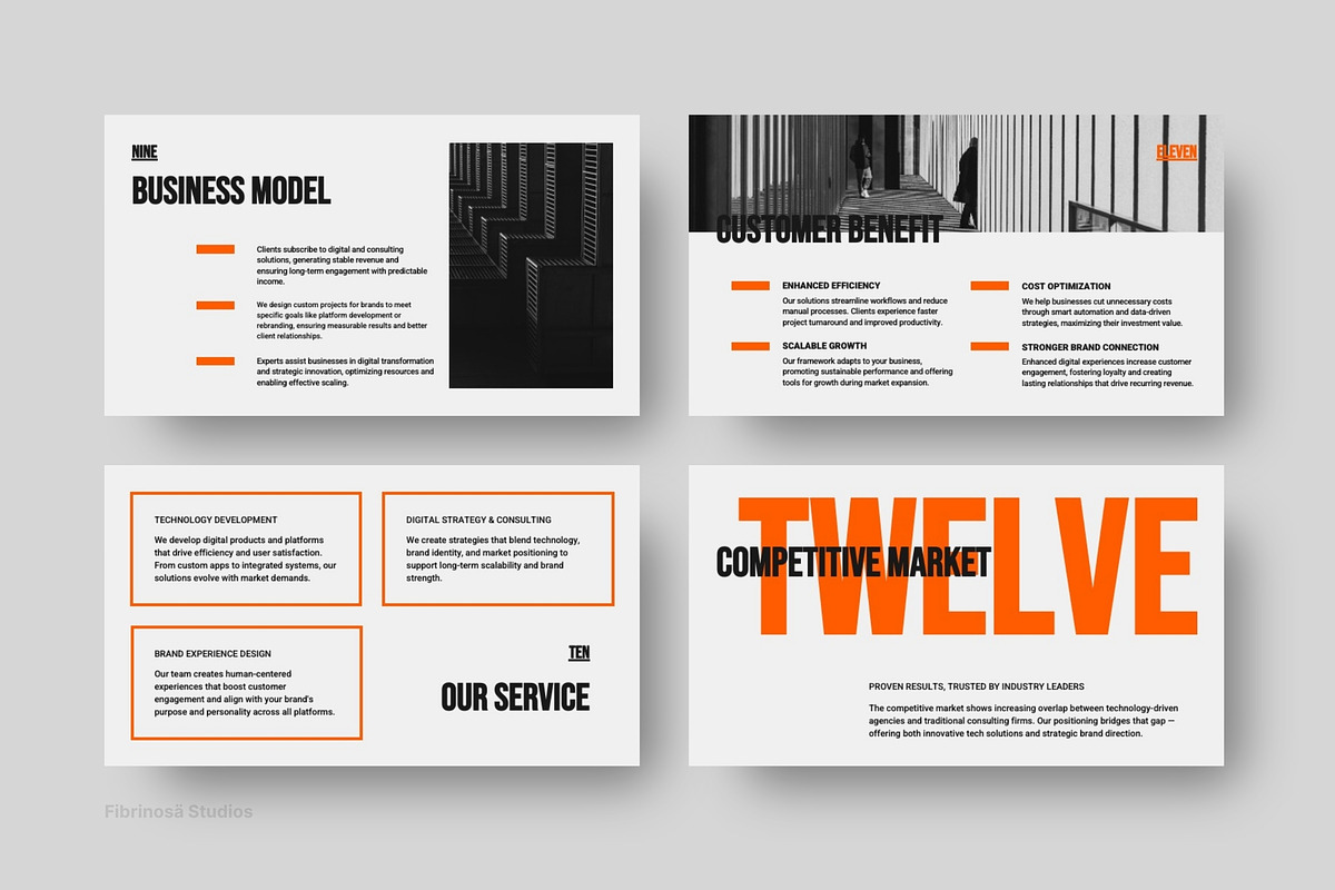 Investment Pitch Deck Presentation, a Presentation Template by FIBRINOSÄ (Photo 3 of 6)