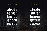 EAGLEFLY - Blackletter Font Duo, a Blackletter Font by nIznaztype (Thumbnail 6 of 12)