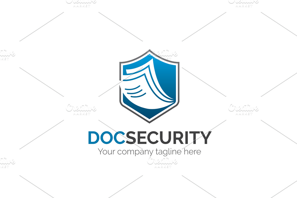 Document Security Logo, a Branding & Logo Template by XpertgraphicD