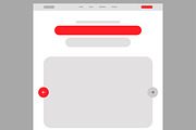 Real Estate Landing Page Wireframe, an UI Kit Template by CreativeShaper (Thumbnail 2 of 6)