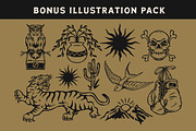 Misanco Organic Display Font, a Serif Font by Letterhend Studio (Thumbnail 9 of 9)