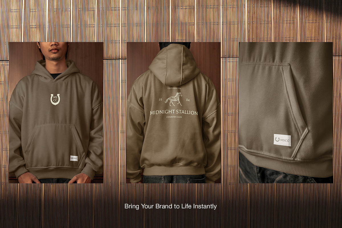 Boxy Hoodie Mockup w/ Model, a Hoody Mockup by Mocktopia (Photo 10 of 10)