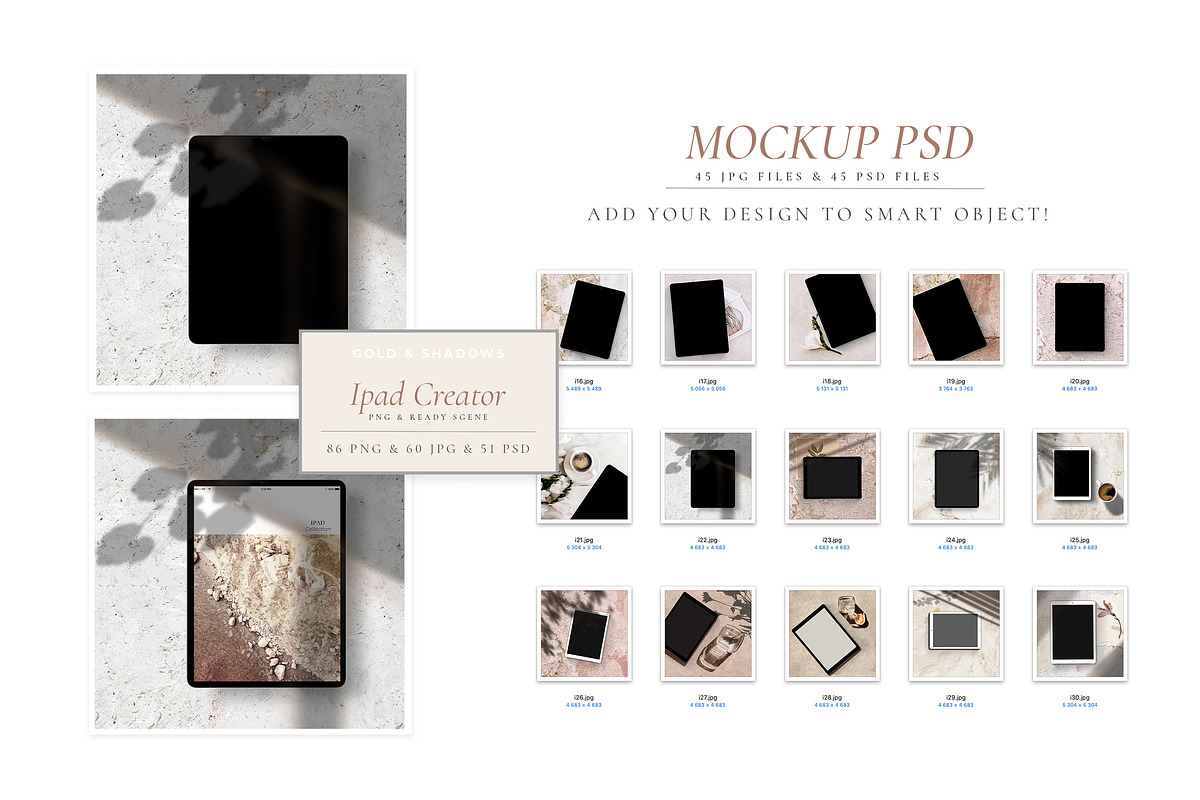 iPad mockup creator+ BONUS, a Pens & Pencil Mockup by Una Matison (Photo 3 of 12)