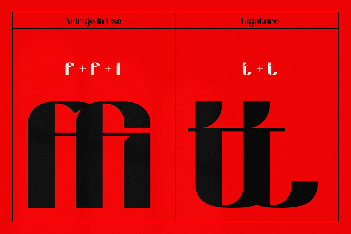 Aldridge - Modern Display Font, a Sans Serif Font by Eztudio (Photo 13 of 16)