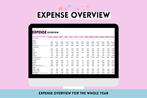 Budget Spreadsheet Expense Tracker