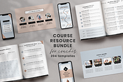 Course Resource Bundle for Coaches, a Design Template by Studio Soluna (Thumbnail 1 of 43)
