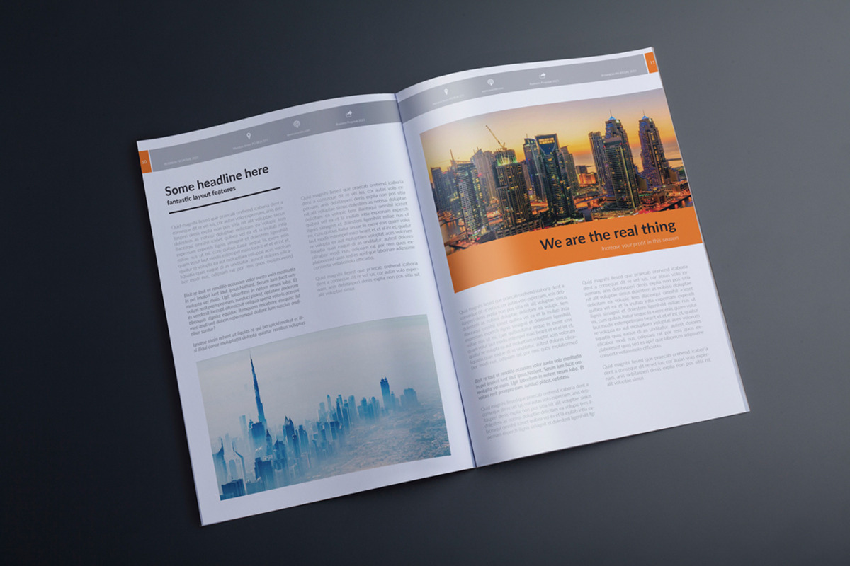 Rudanstudio Proposal Template, a Brochure Template by RudanStudio (Photo 6 of 17)