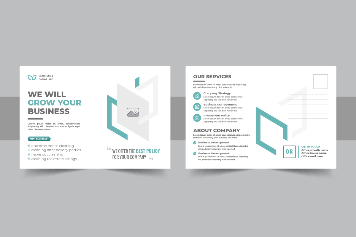 Business eddm postcard design bundle, a Card Template by Pavel_design (Photo 5 of 7)