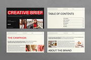Creative Brief Presentation Template, a Presentation Template by E-Type (Thumbnail 2 of 4)