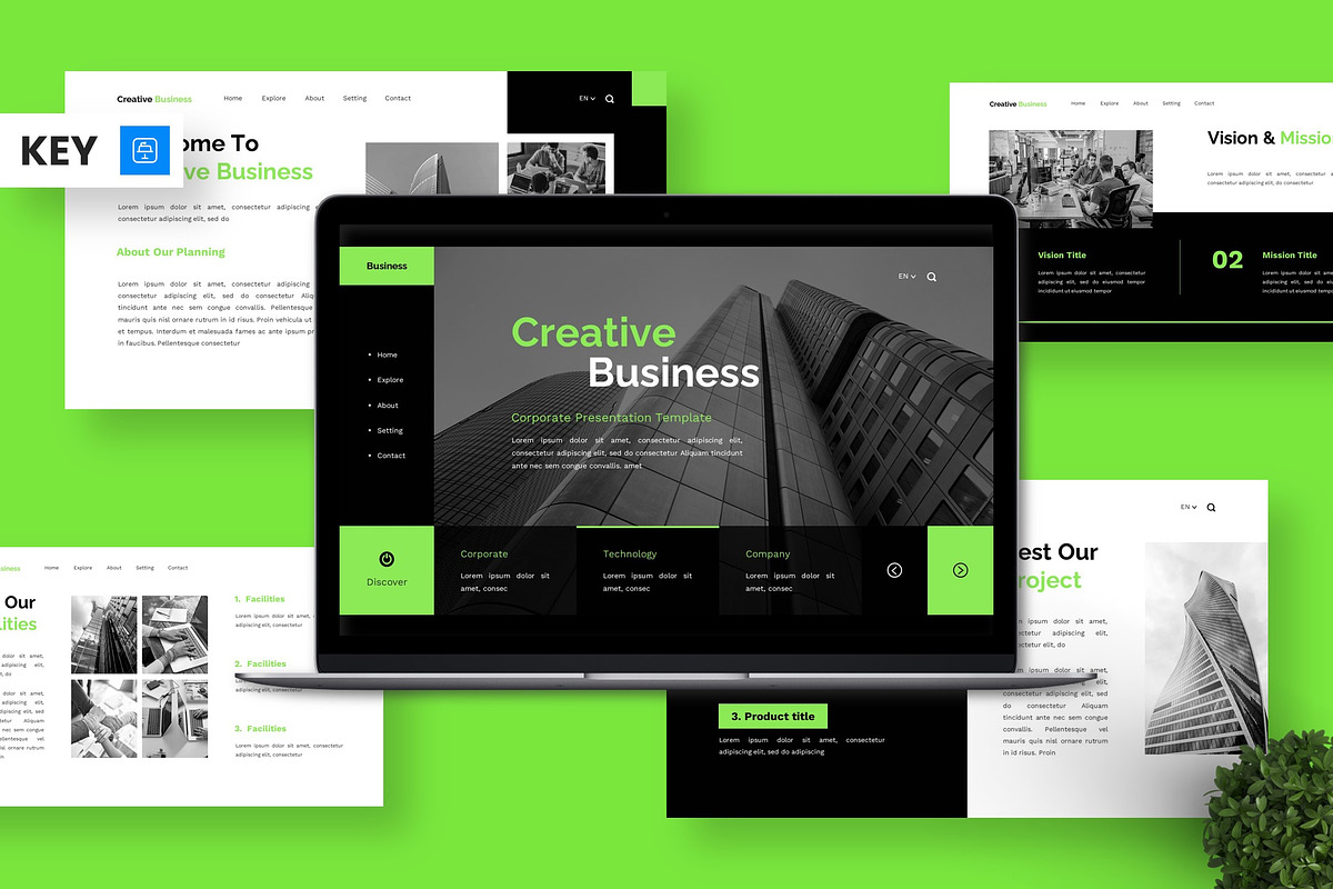 Creative Business - Corporate Key