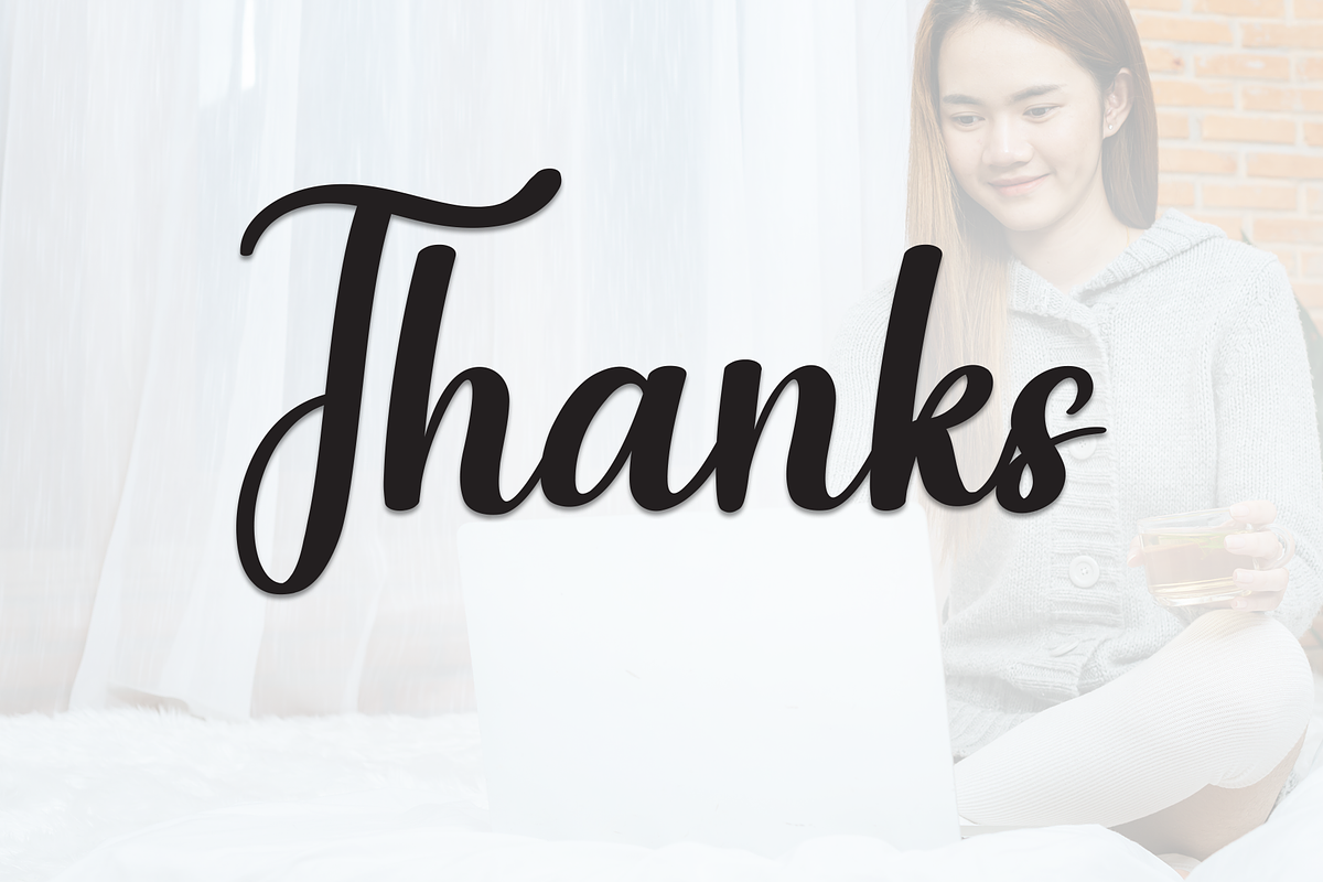 Stayhome | Script Font, a Handwritten Font by Scratchones (Photo 9 of 9)