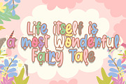 Cute Fairy Font, a Handwritten Font by Dm Studio (Thumbnail 2 of 8)
