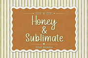 Honey & Sublimate Font Bundle, a Handwritten Font by Wicked Creative (Thumbnail 1 of 3)